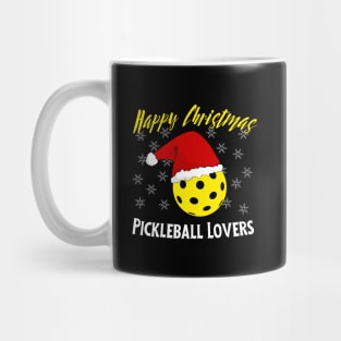 Christmas Pickleball Lovers Mug